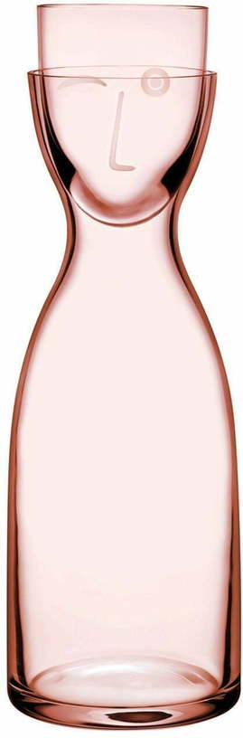 Set d'eau de nuit M. & Mme Tall Dusty Rose - Nude Glass - The Cool Republic