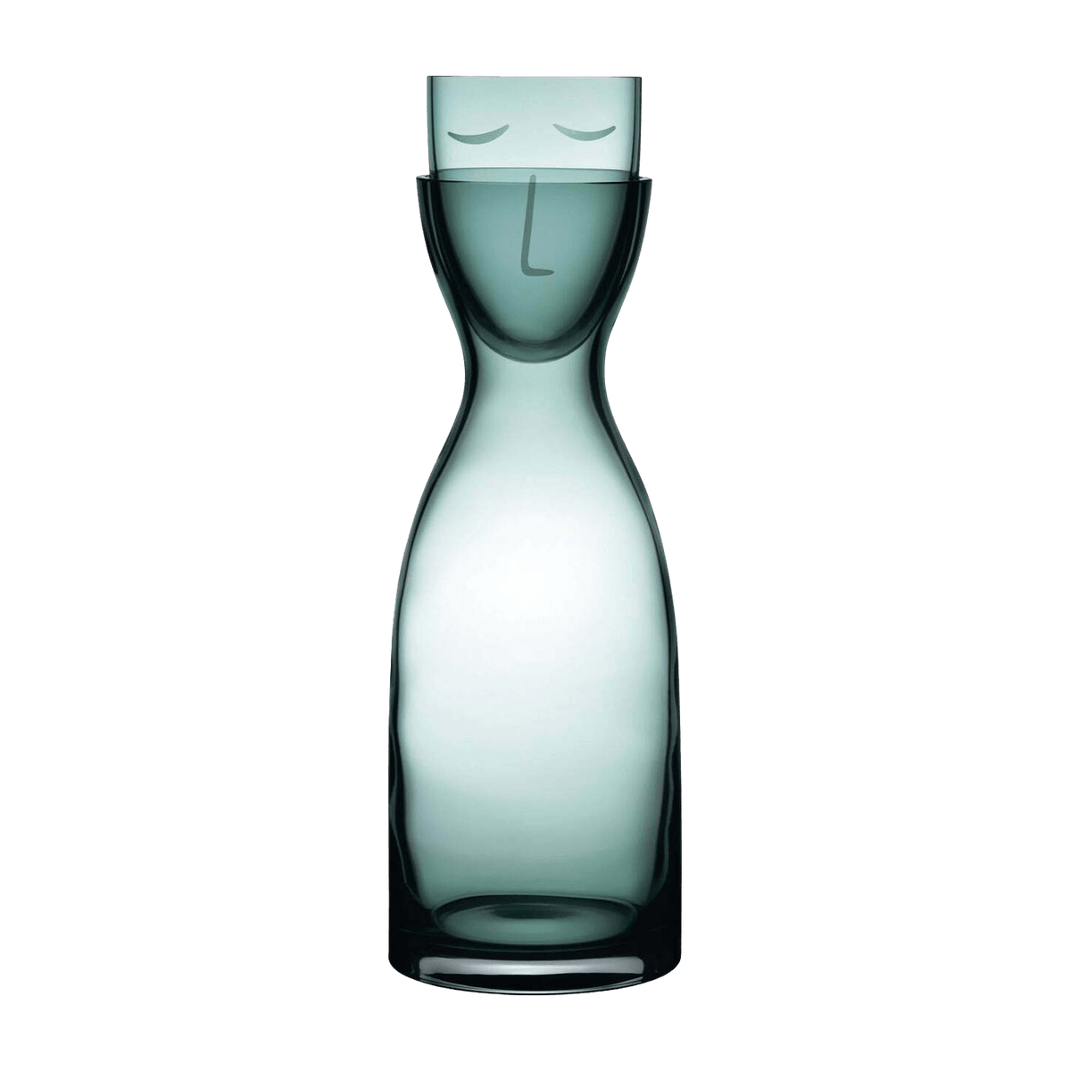 Set d'eau de nuit Mr. & Mrs. Green Tall - Nude Glass - The Cool Republic