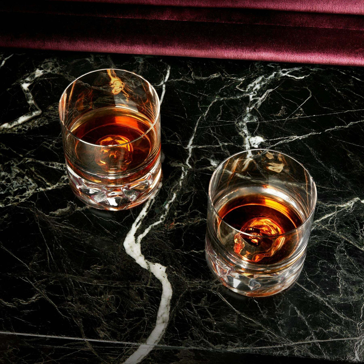 Shade - Ensemble de 2 verres à whisky Nude Glass - The Cool Republic