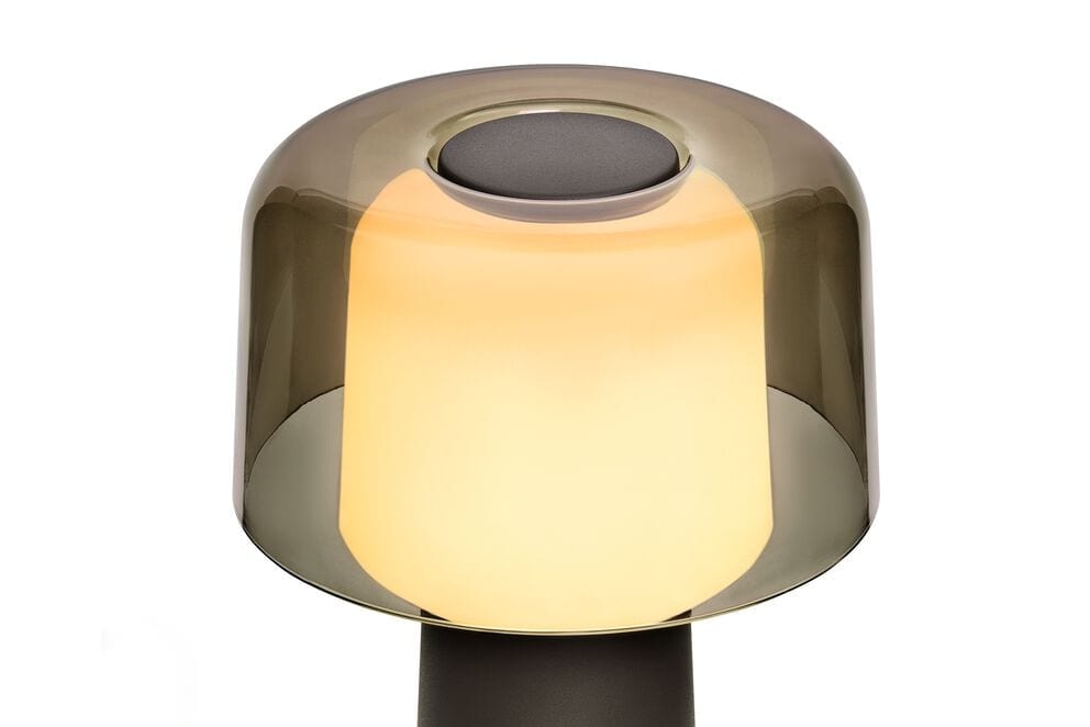 Lampe de table sans fil en métal marron 27,5cm Revolve - Fatboy — vue 6