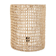 Applique murale en fibre tressée naturelle beige 40x50cm SiriKit - Bazar Bizar