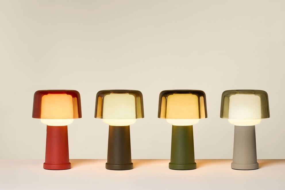 Lampe de table en métal marron 37,5cm Revolve - Fatboy — vue 3