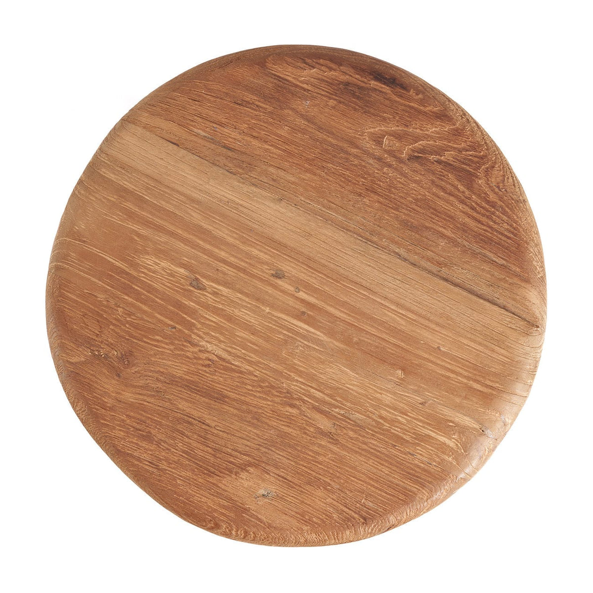 Tabouret de bar de jardin en teck massif naturel 44x44x70cm Fusuma - Bazar Bizar — vue 9