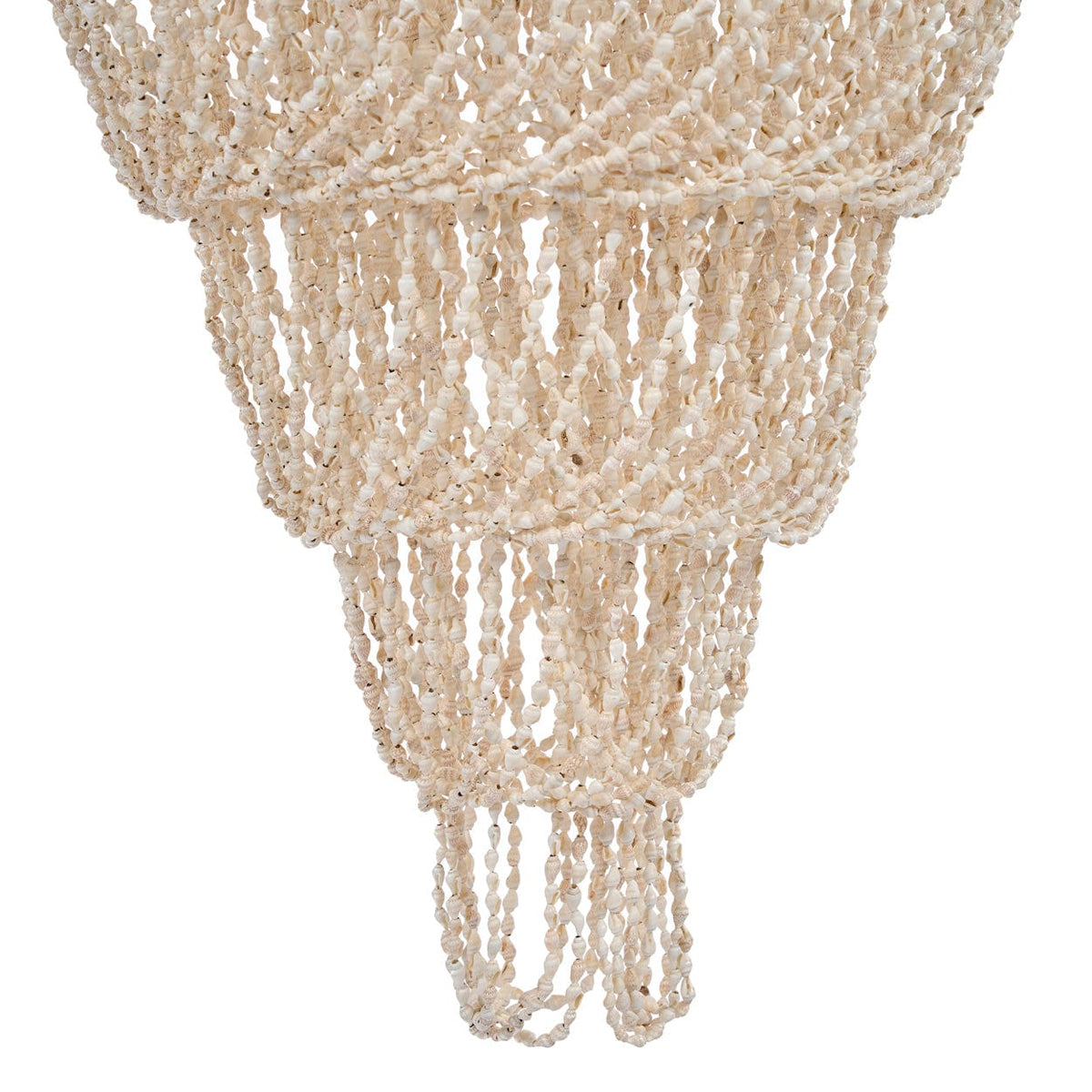 Lustre en coquillages naturel 40cm Ocean Tower Shell - Bazar Bizar — vue 5