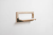 Étagère murale en bouleau beige 27x18x60cm Fläpps Alps - Ambivalenz