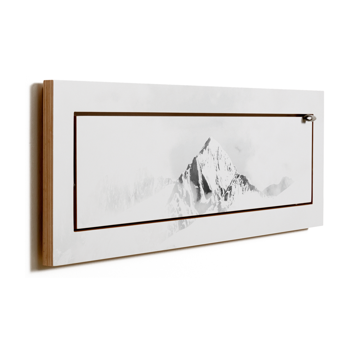 Étagère murale en bouleau blanc 27x18x80cm Fläpps Vallunaraju - Ambivalenz — vue 5