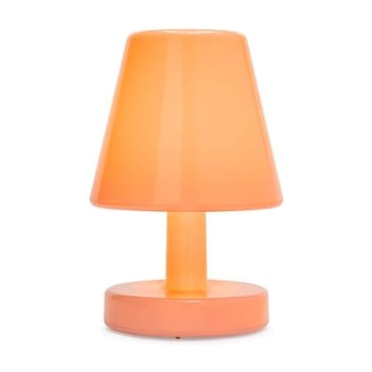 Lampe de table sans fil en plastique orange pêche 25,3cm Edison the Ambiance - Fatboy — vue 3