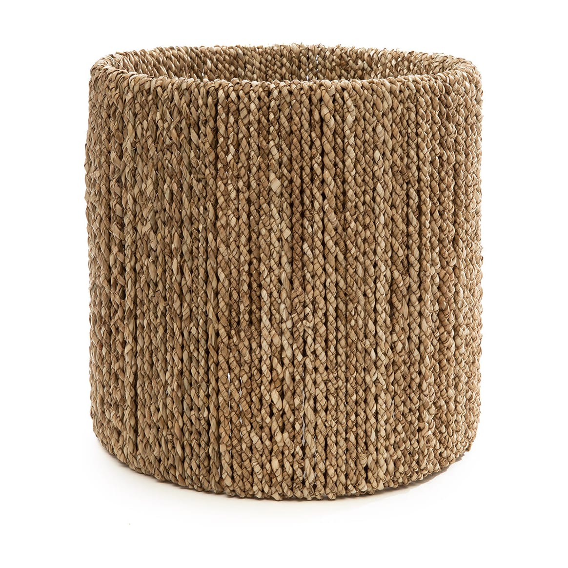 Abat-jour en jonc de mer beige 30cm Chalki - Bazar Bizar
