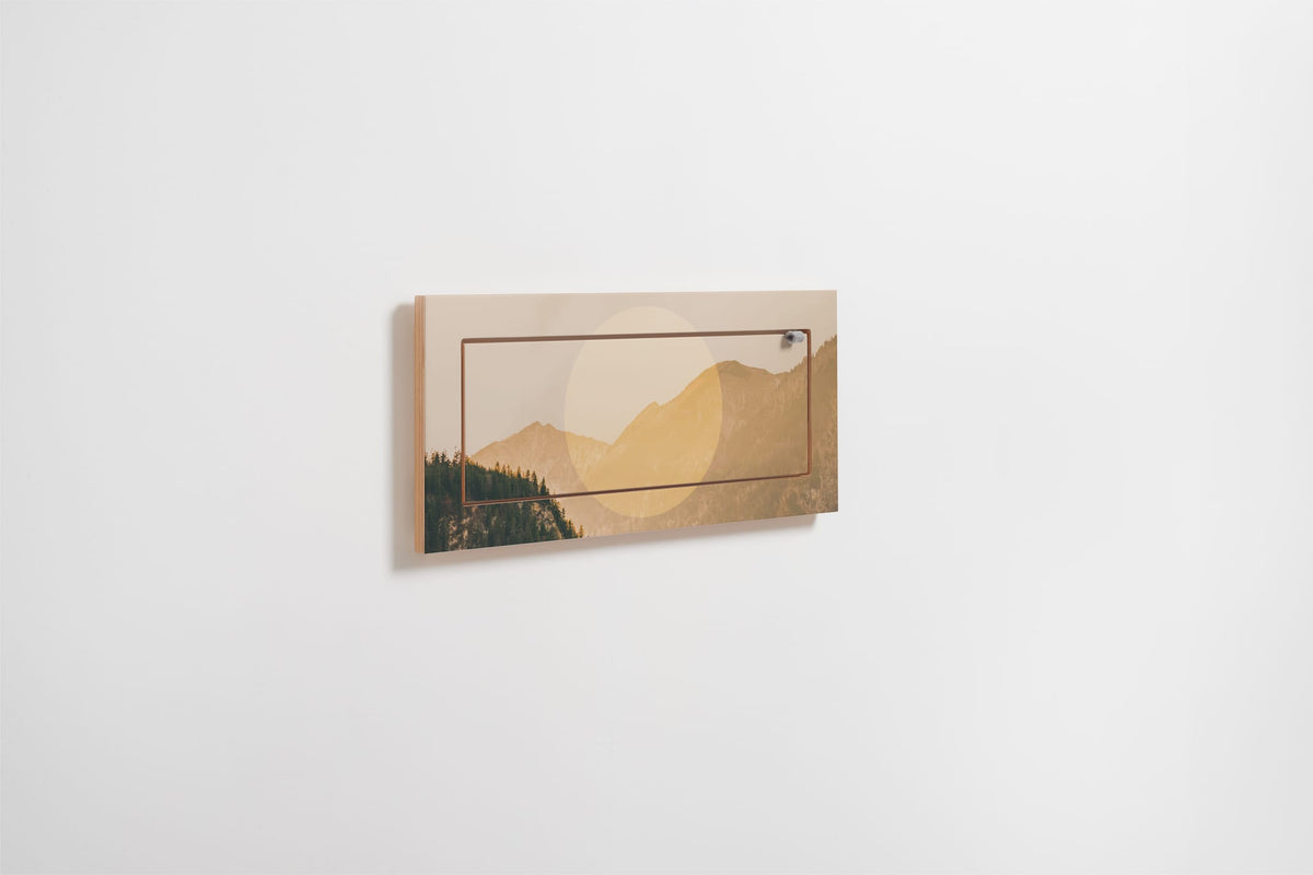 Étagère murale en bouleau beige 27x18x60cm Fläpps Alps - Ambivalenz — vue 6