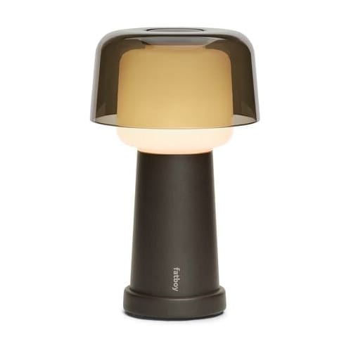 Lampe de table sans fil en métal marron 27,5cm Revolve - Fatboy