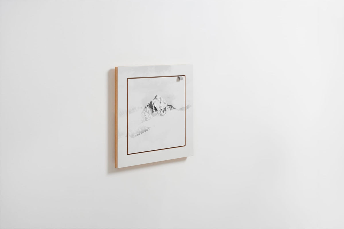 Étagère murale en bois blanc 40x31x40cm Fläpps Vallunaraju - Ambivalenz — vue 4