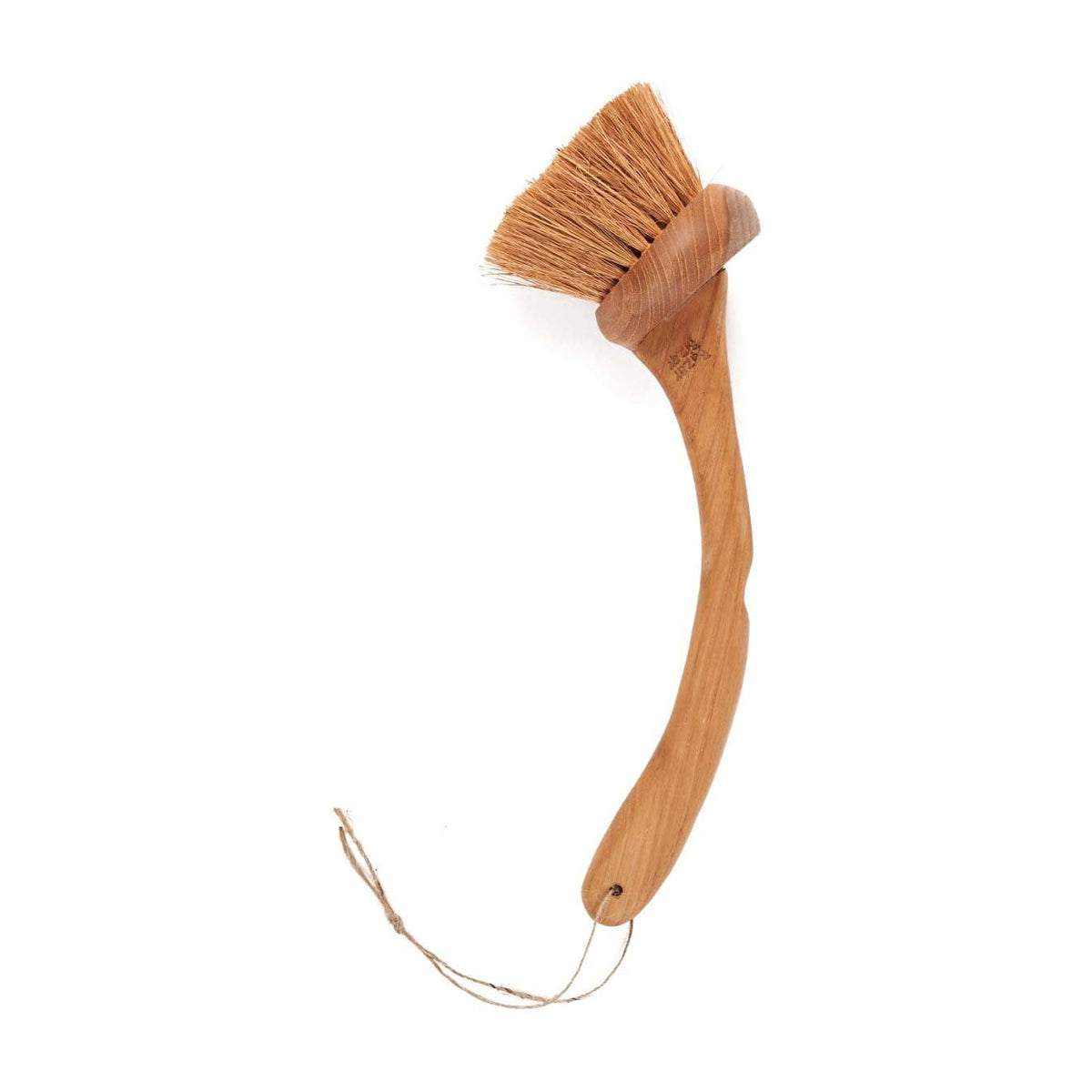 Brosse à main en teck naturel 8cm Naan - Bazar Bizar — vue 5