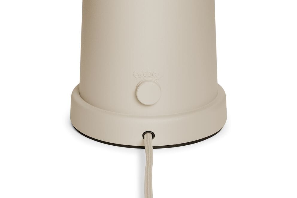 Lampe de table en métal beige 37,5cm Revolve - Fatboy — vue 8