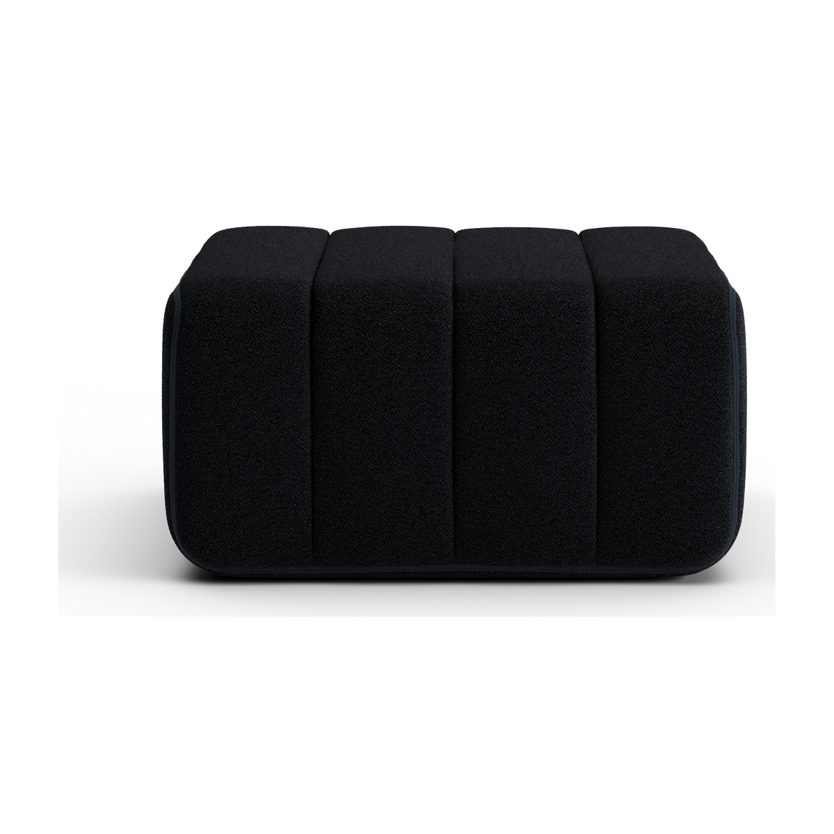Module en tissu Sera en laine noir 68x68x34cm Curt - Ambivalenz — vue 5