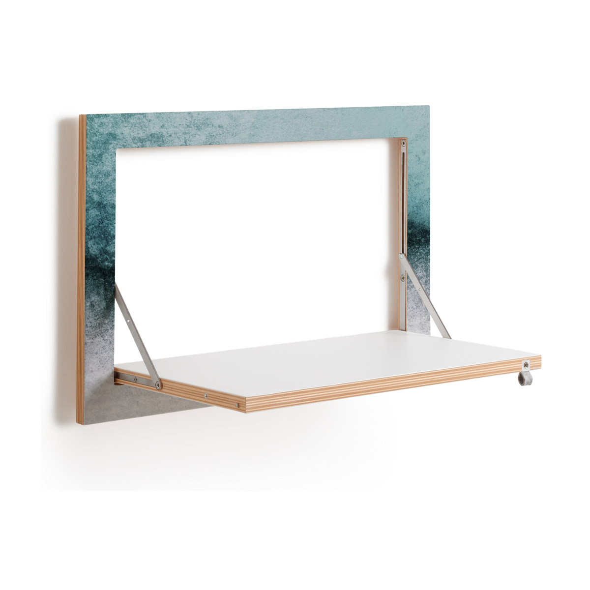 Étagère murale en bouleau bleu 40x31x60cm Fläpps Snowdreamer - Ambivalenz