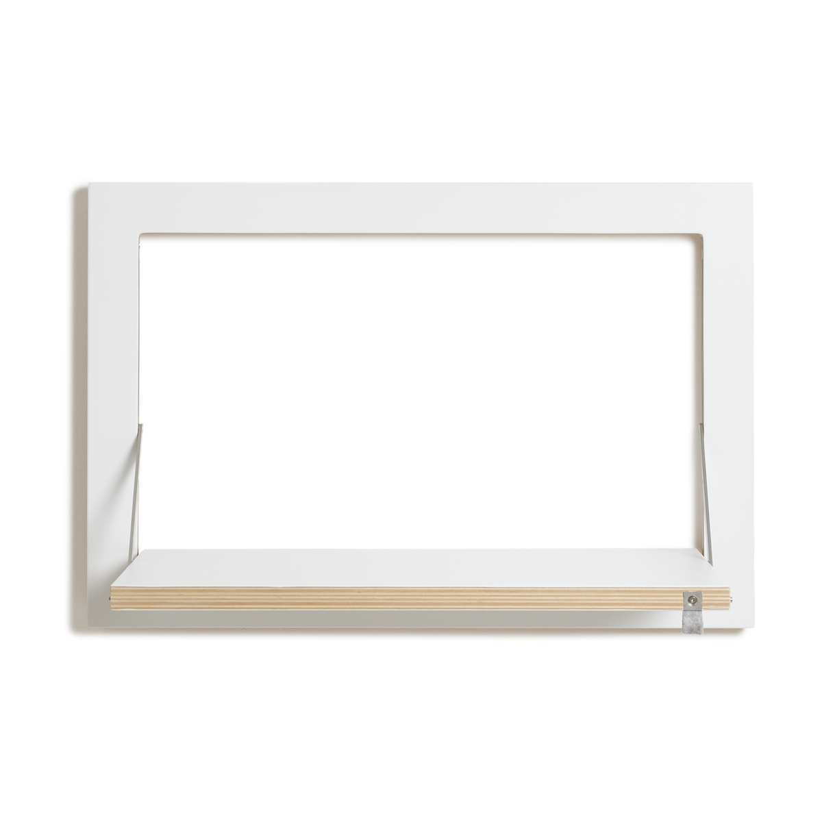 Étagère murale en bouleau blanc 40x31x60cm Fläpps - Ambivalenz — vue 5