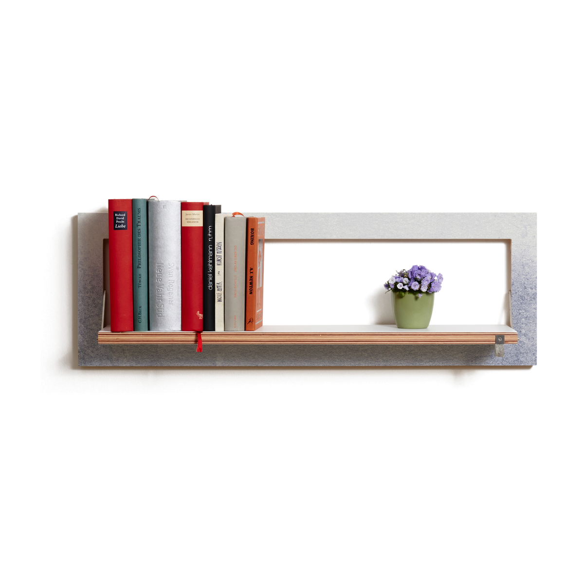 Étagère murale en bouleau gris 27x18x80cm Fläpps Fading Grey - Ambivalenz — vue 6