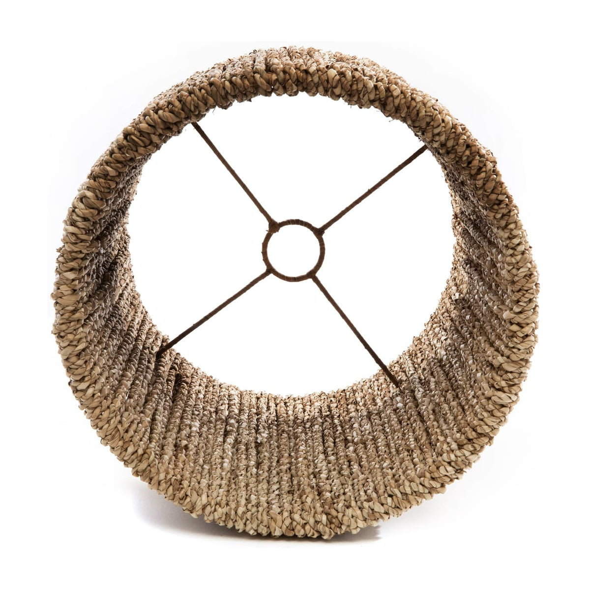 Abat-jour en jonc de mer beige 30cm Chalki - Bazar Bizar — vue 4