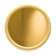Miroir mural rond en mousse souple jaune 60cm Mirage Halo - Fatboy