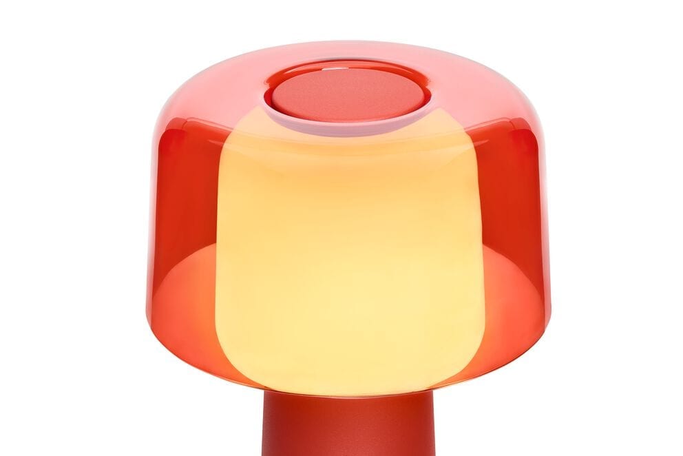 Lampe de table sans fil en métal rouge 27,5cm Revolve - Fatboy — vue 8