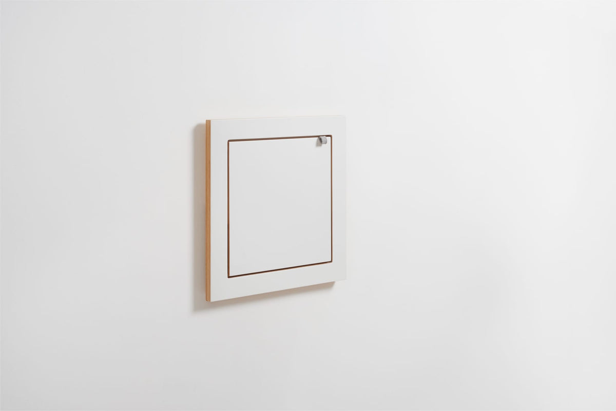 Étagère murale en bouleau blanc 40x31x40cm Fläpps - Ambivalenz — vue 3