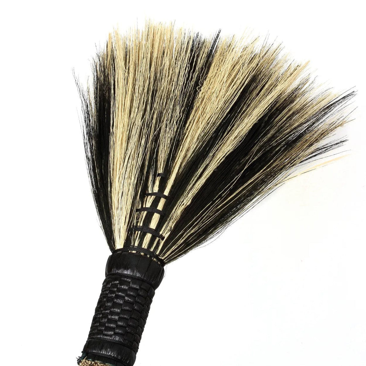 Balai en fibre tressée naturelle noire 130cm Big - Bazar Bizar — vue 9