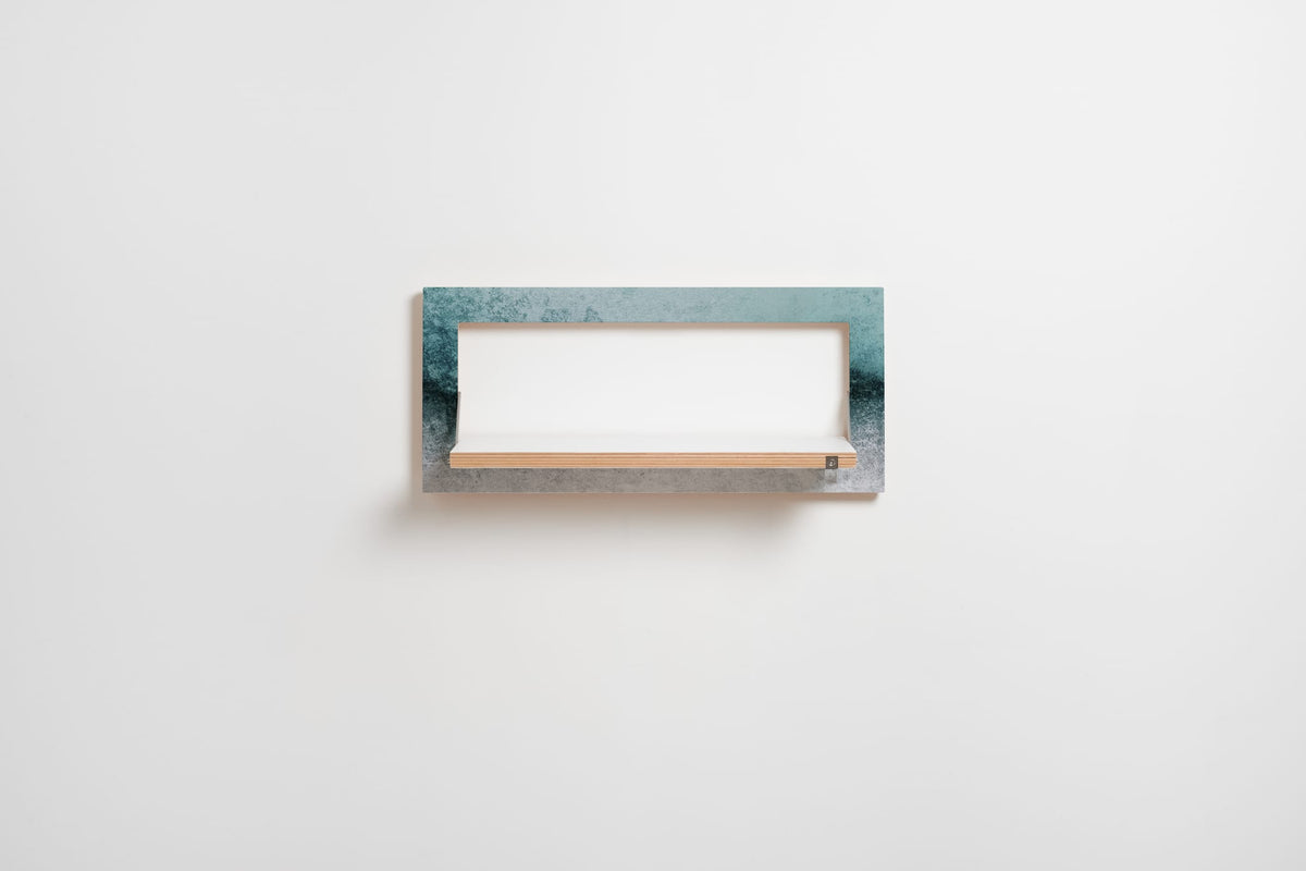 Étagère murale en bouleau bleu 27x18x60cm Fläpps Snowdreamer - Ambivalenz — vue 6