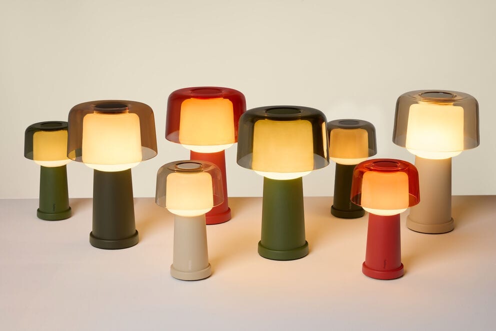 Lampe de table en métal marron 37,5cm Revolve - Fatboy — vue 5