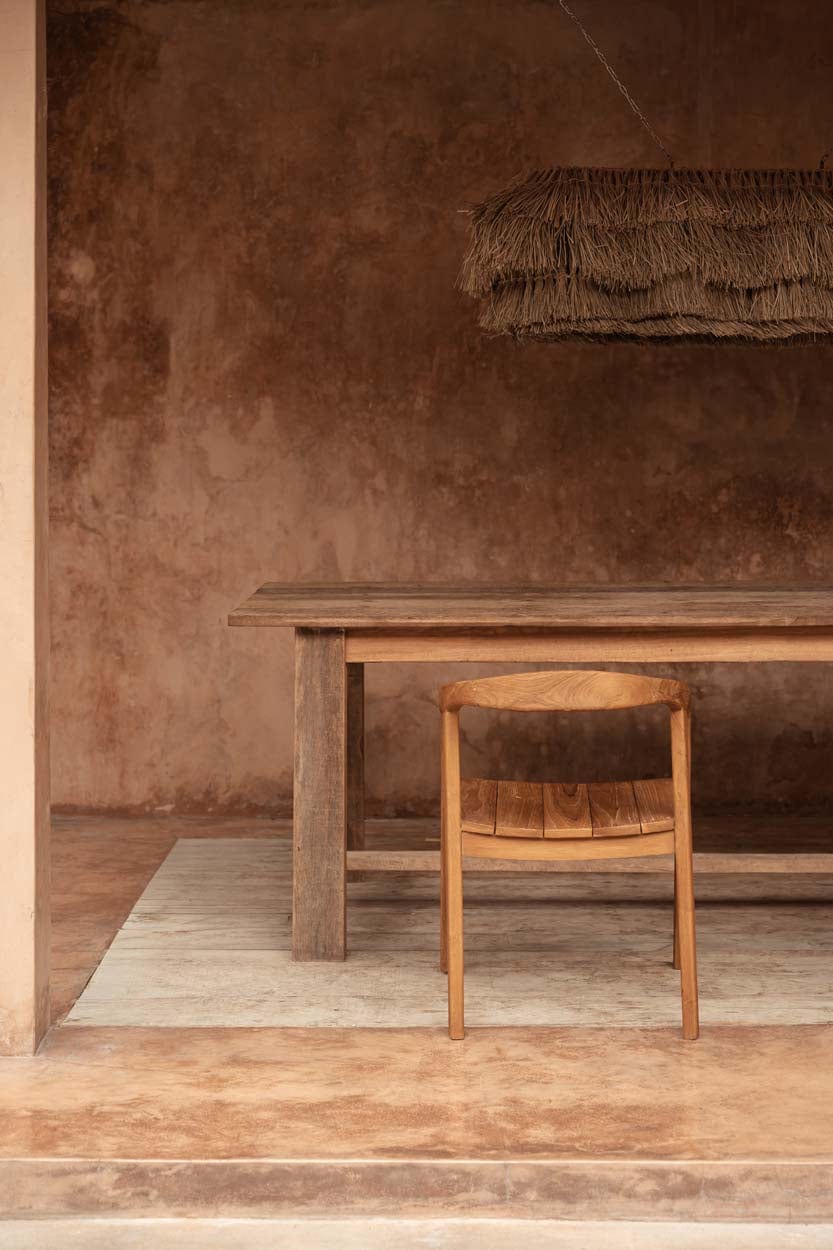 Suspension en jonc de mer tressé beige 140cm Nyang Nyang - Bazar Bizar — vue 2