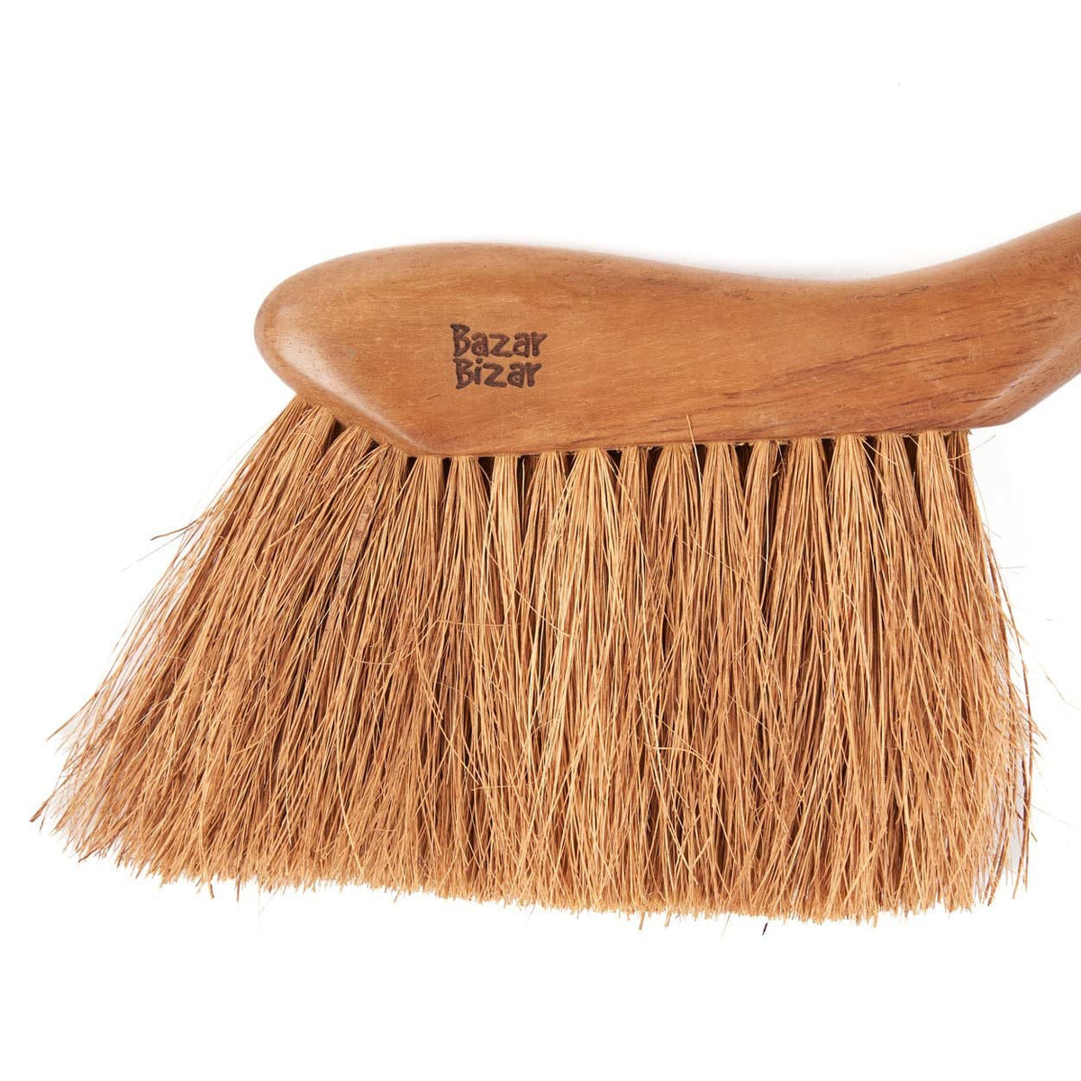 Brosse à main en teck naturel marron 2cm Maha - Bazar Bizar — vue 7