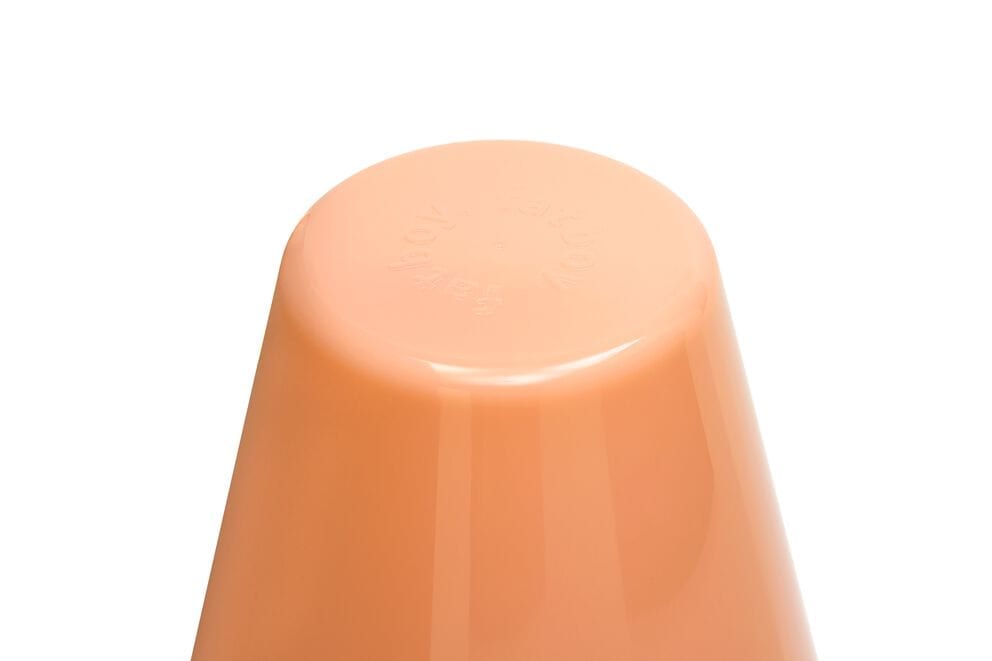 Lampe de table sans fil en plastique orange pêche 25,3cm Edison the Ambiance - Fatboy — vue 5