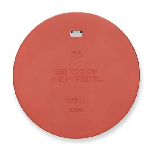 Miroir mural rond en mousse souple terracotta 60cm Mirage Halo - Fatboy — vue 3
