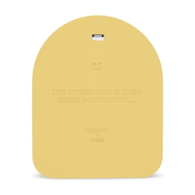 Miroir mural en mousse souple jaune 60cm Mirage Dome - Fatboy — vue 3