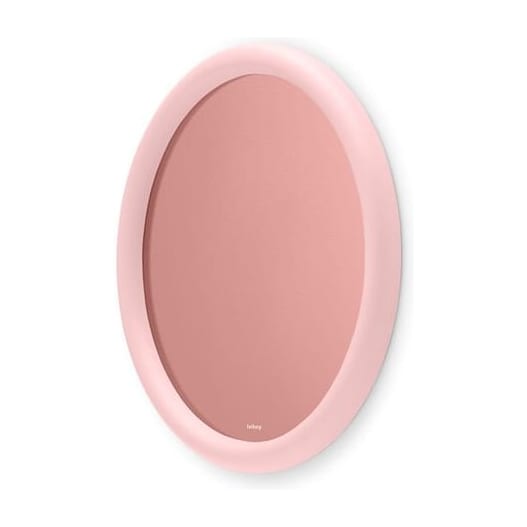 Miroir mural rond en mousse souple rose 60cm Mirage Halo - Fatboy — vue 3