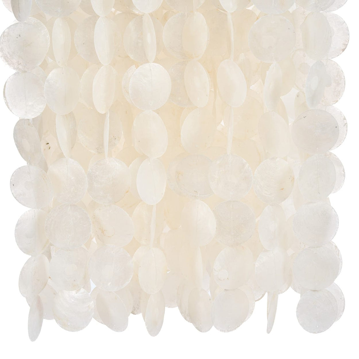 Lustre en coquillage beige 40cm Moonlit Whispers - Bazar Bizar — vue 9