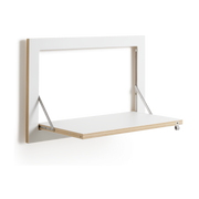 Étagère murale en bouleau blanc 40x31x60cm Fläpps - Ambivalenz — vue 8