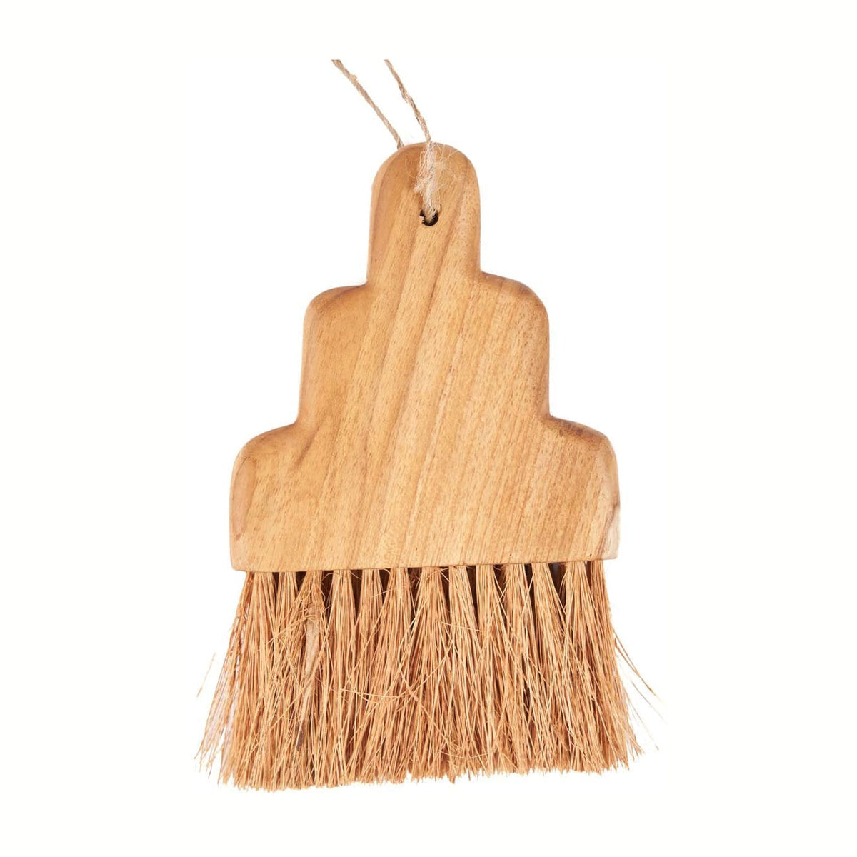 Brosse à main en teck naturel 2cm Osta - Bazar Bizar — vue 4
