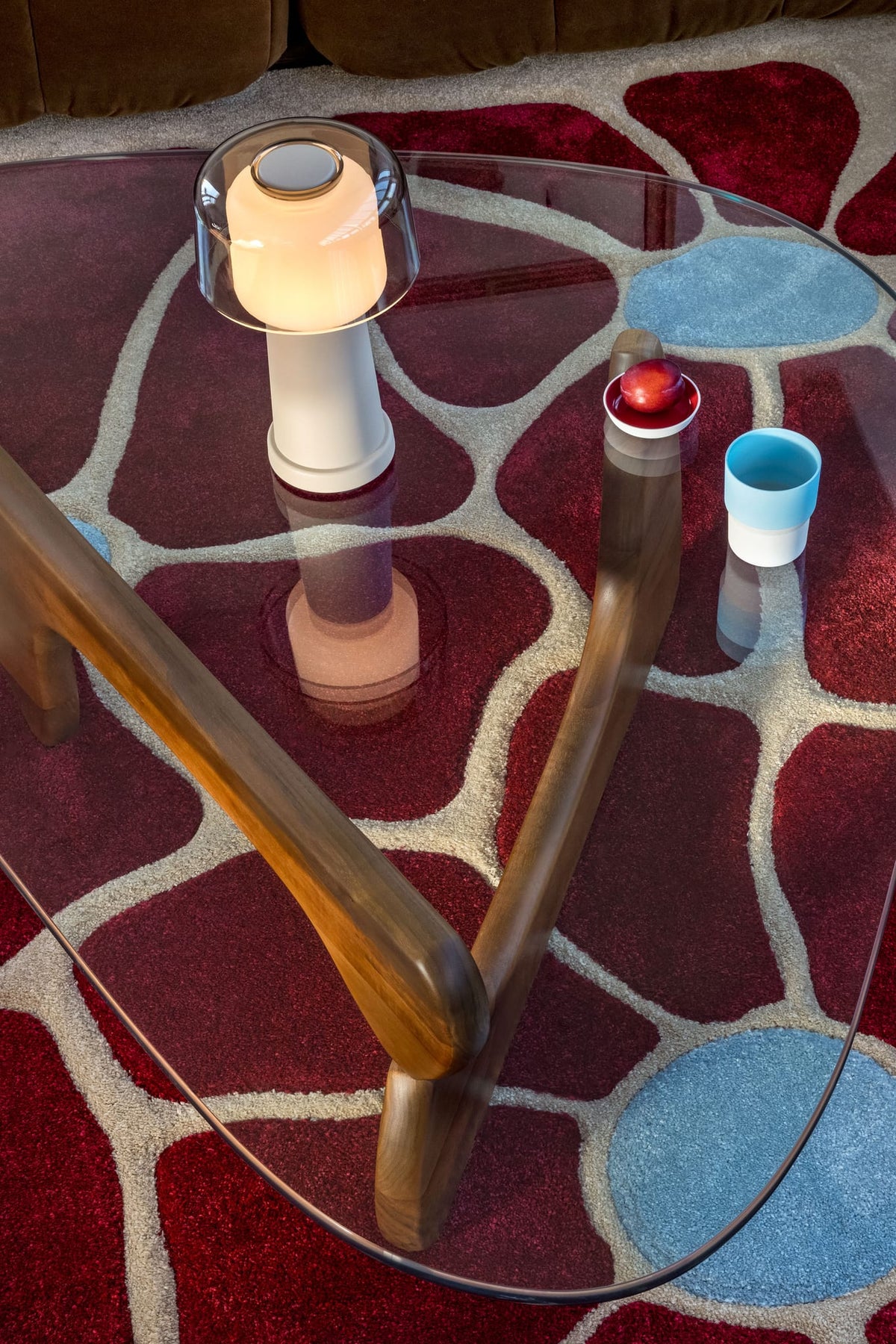 Lampe de table sans fil en métal beige 27,5cm Revolve - Fatboy — vue 10