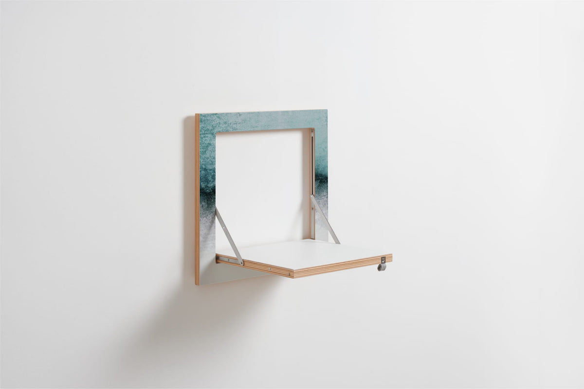 Étagère murale en bouleau bleu 40x31x40cm Fläpps 40x40-1 Snowdreamer - Ambivalenz — vue 6