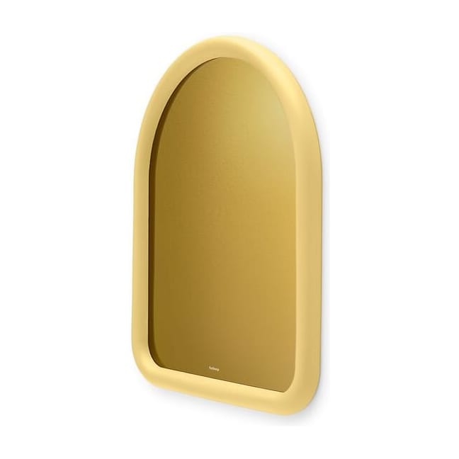 Miroir mural en mousse souple jaune 60cm Mirage Dome - Fatboy — vue 4