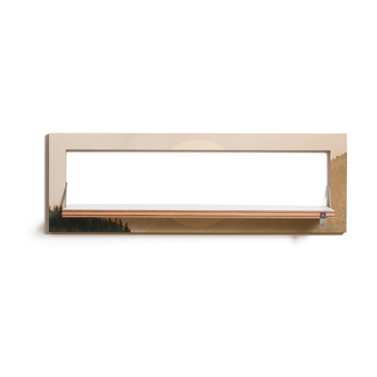 Étagère murale en bouleau beige 27x18x80cm Fläpps Alps - Ambivalenz — vue 4