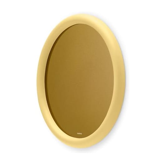 Miroir mural rond en mousse souple jaune 60cm Mirage Halo - Fatboy — vue 5