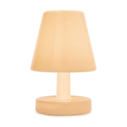 Lampe de table sans fil en plastique beige 25,3cm Edison Ambiance - Fatboy — vue 4
