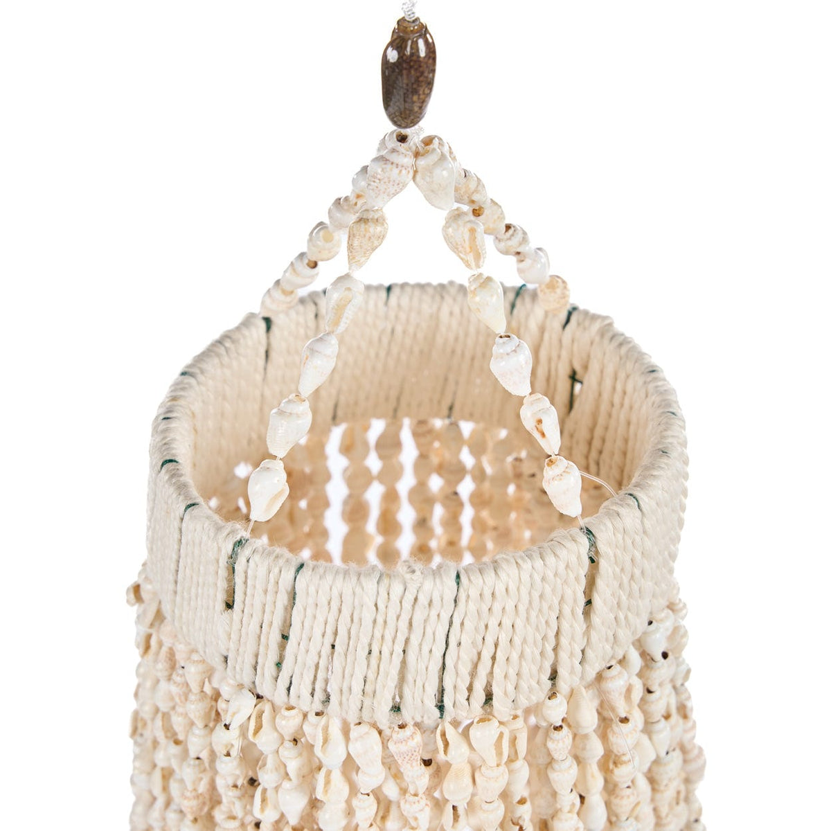 Lustre en coquillages naturel 40cm Ocean Tower Shell - Bazar Bizar — vue 9