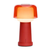 Lampe de table sans fil en métal rouge 27,5cm Revolve - Fatboy