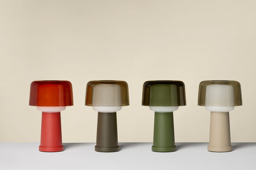 Lampe de table en métal vert 37,5cm Revolve - Fatboy — vue 6
