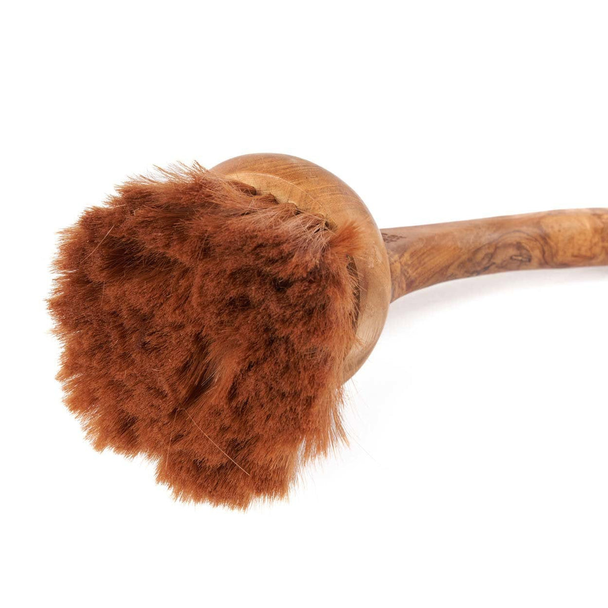 Brosse à main en teck naturel 8cm Hatra - Bazar Bizar — vue 4