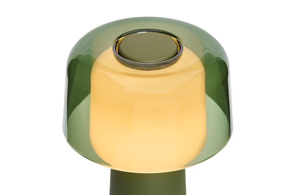 Lampe de table sans fil en métal vert 27,5cm Revolve - Fatboy — vue 8