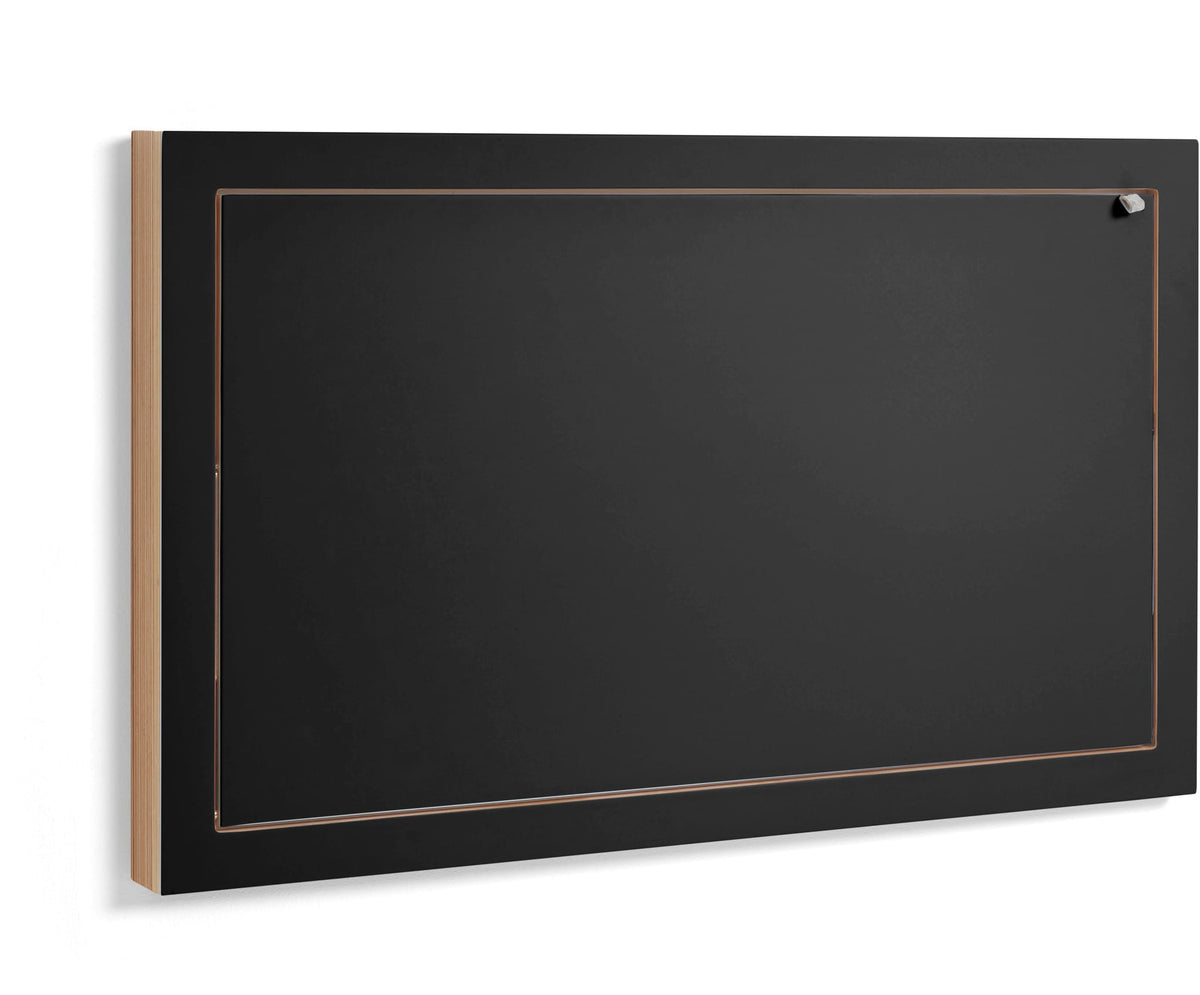 Secrétaire mural en bouleau noir 60x55x100cm Fläpps - Ambivalenz — vue 3