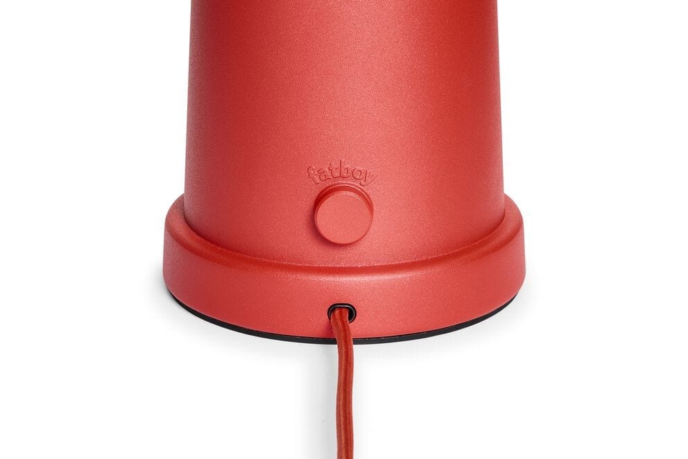 Lampe de table en métal rouge 37,5cm Revolve - Fatboy — vue 8